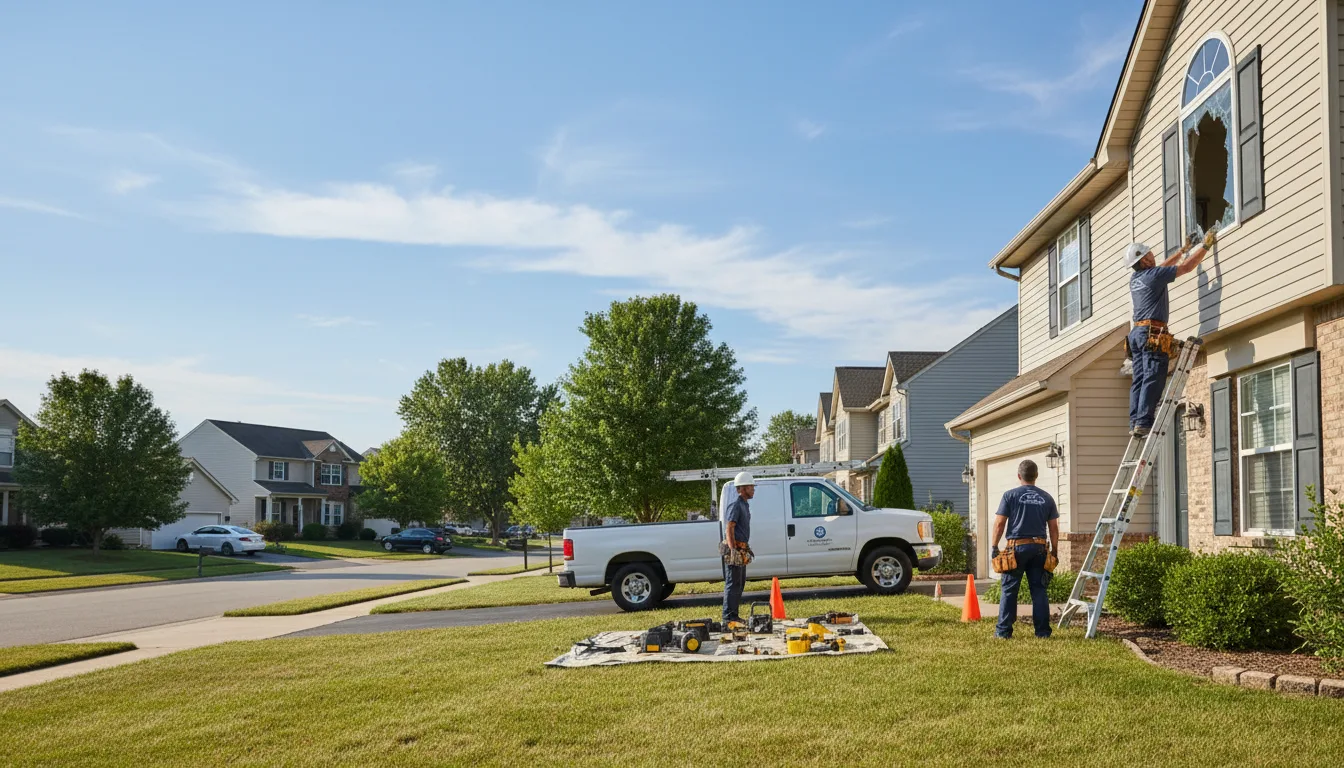 Expert window installer providing residential service in Luebbering, MO